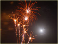 Castillo de fuegos artificiales